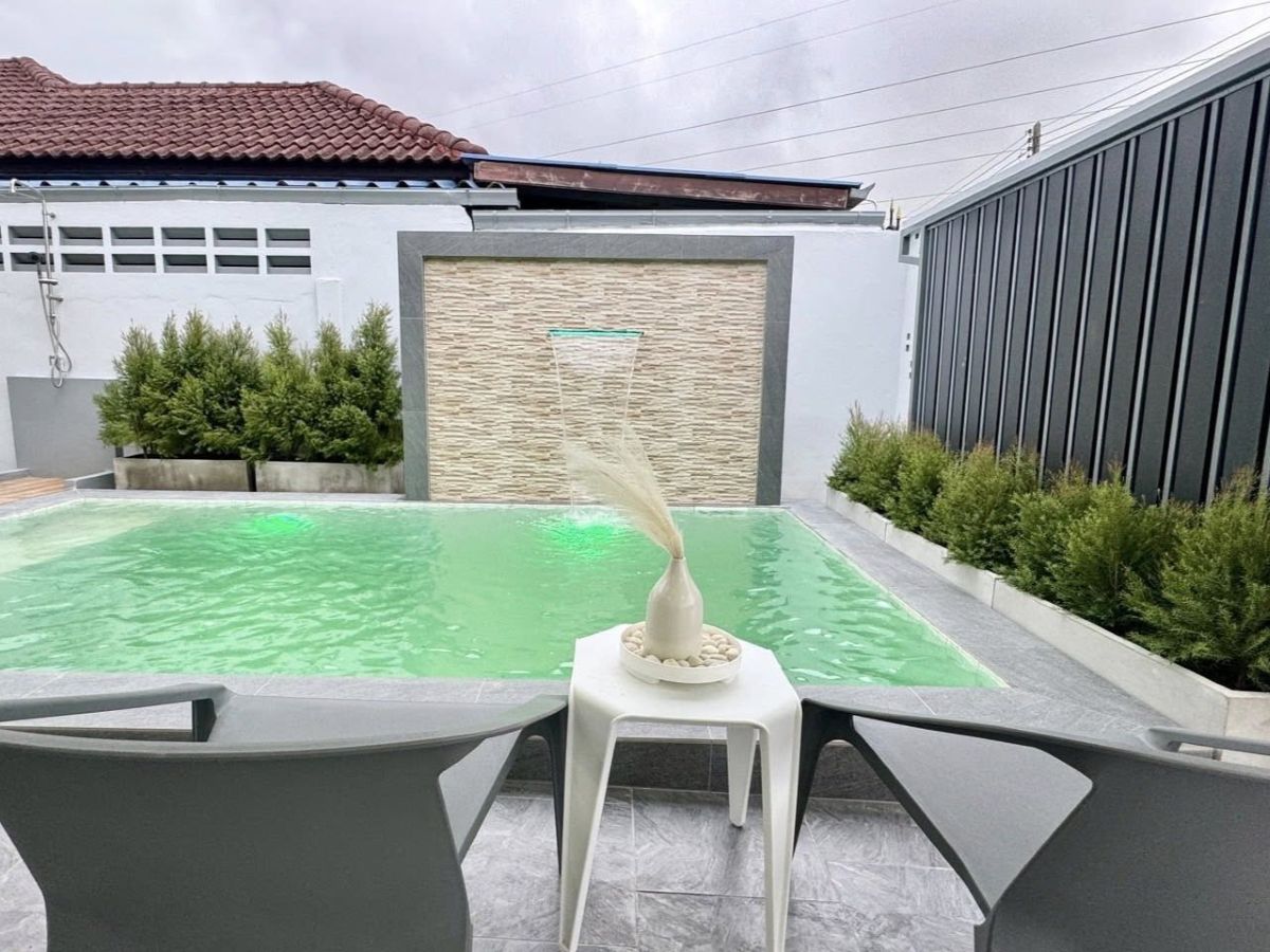 HS1456 – 3Bedroom Pool Villa for Sale in Pattaya Rungruang Village in Soi Khoa Noi
