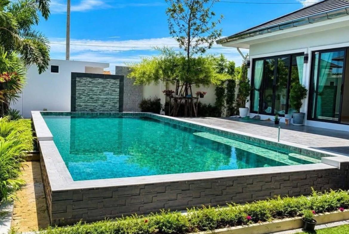 HS1457 – 4Bedrooms Pool Villa House for Sale in Huay Yai