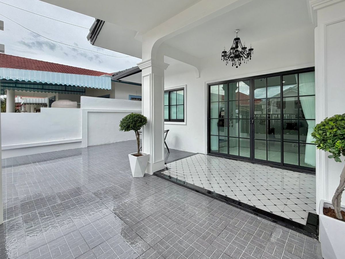HS1459 – 3Bedrooms Single House for Sale in Ek Mongkon 2/1 Village in Khao Talo