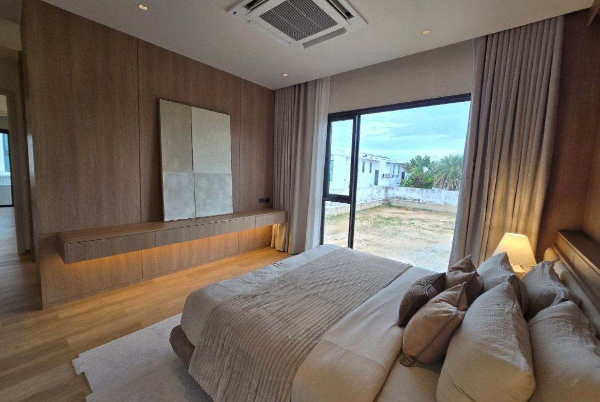 HS1455 – 4Bedrooms Pool Villa House for Sale in Flower Park 3 in Tungklom – Talman