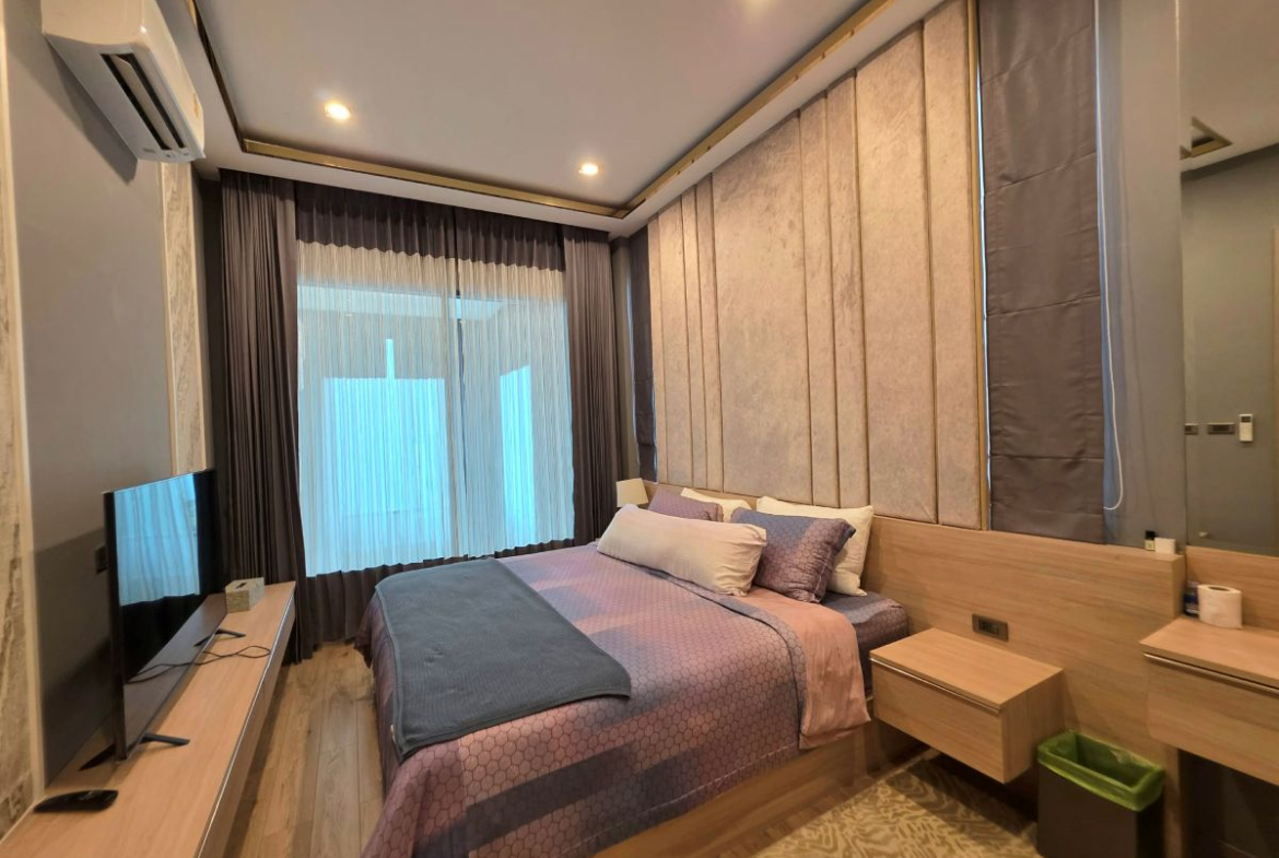 HS1451 – 3Bedrooms 2-Storey Pool Villa House for Sale in Madcha Nirvana Pattaya in Huay Yai