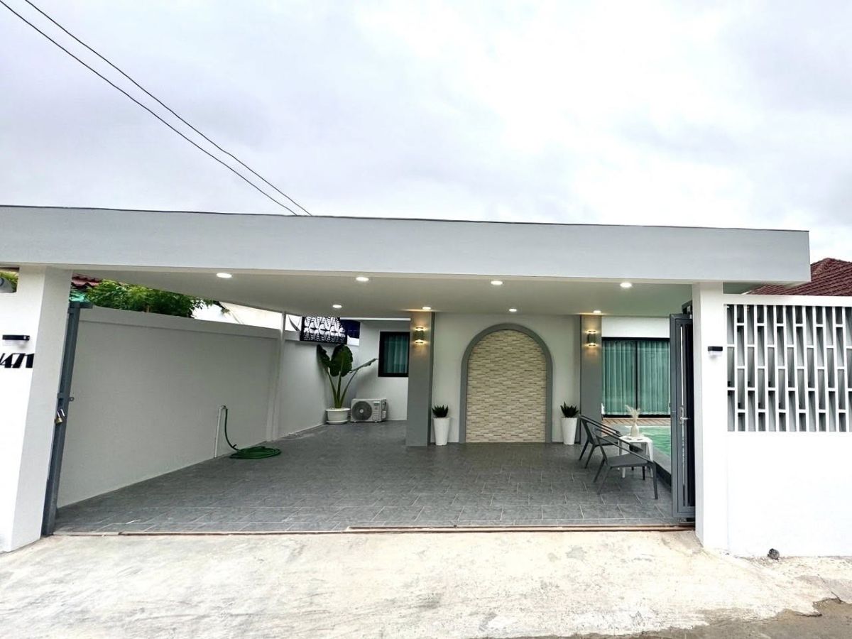 HS1456 – 3Bedroom Pool Villa for Sale in Pattaya Rungruang Village in Soi Khoa Noi