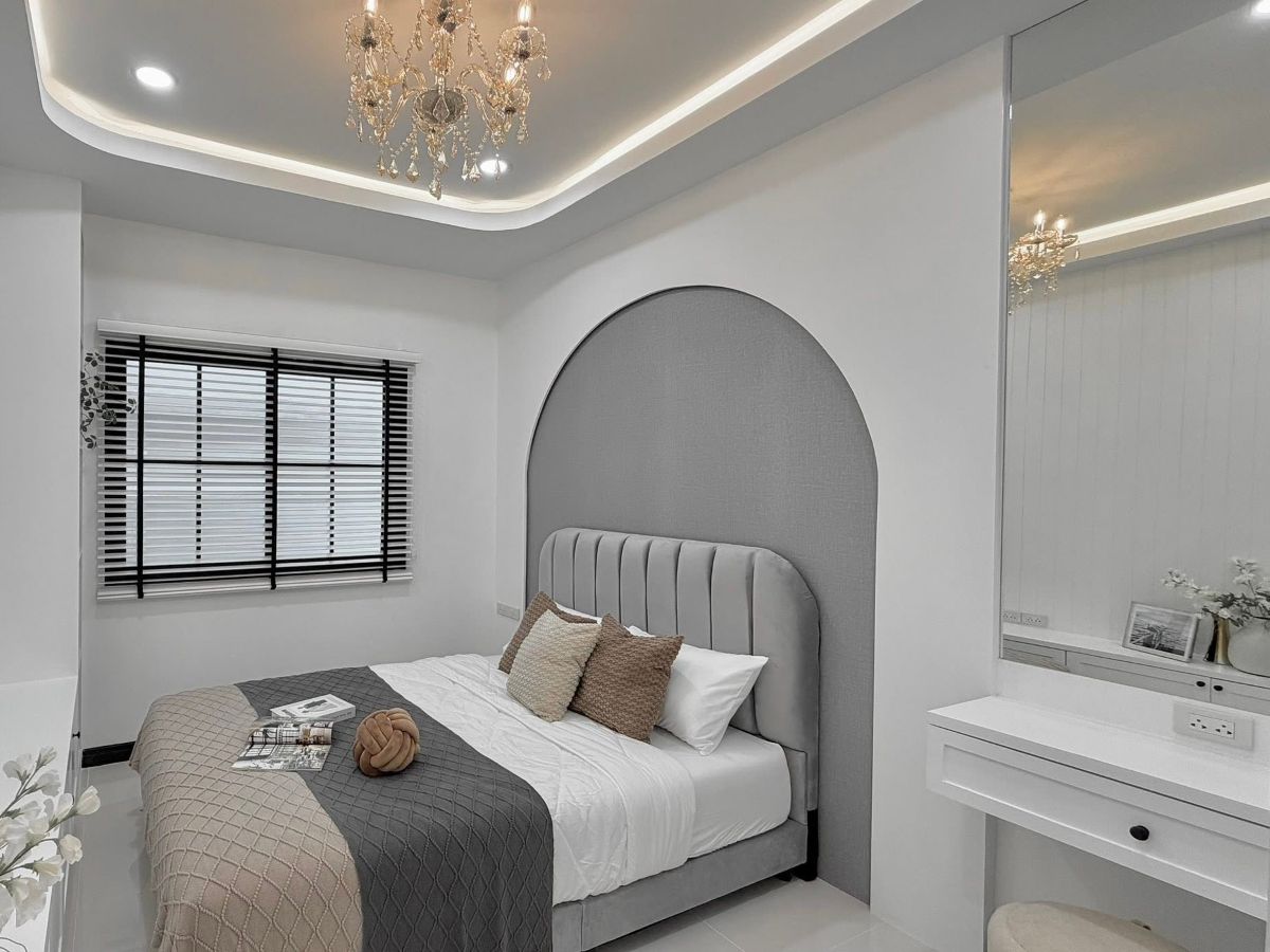 HS1459 – 3Bedrooms Single House for Sale in Ek Mongkon 2/1 Village in Khao Talo