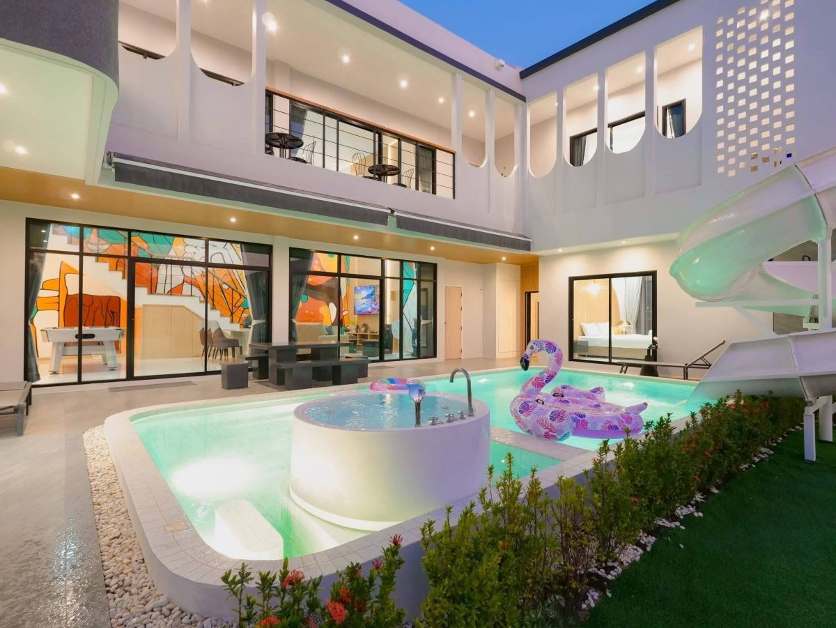 HS148 – 5Bedrooms Pool Villa for Sale in My Room Pool Villa Pattaya in Huay Yai