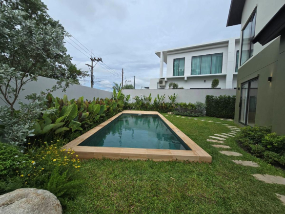 HS1455 – 4Bedrooms Pool Villa House for Sale in Flower Park 3 in Tungklom – Talman
