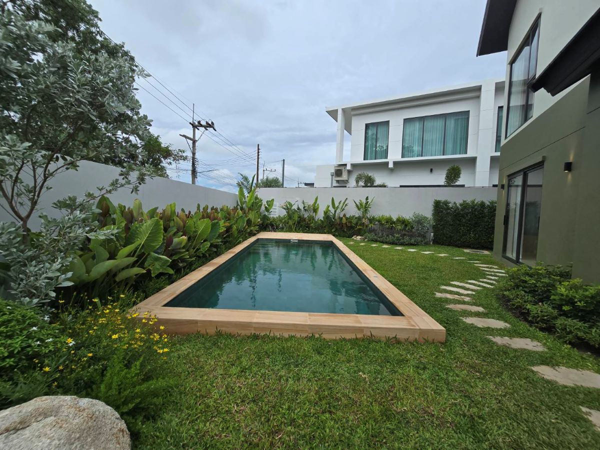 4 HS1455 – 4Bedrooms Pool Villa House for Sale in Flower Park 3 in Tungklom – Talman