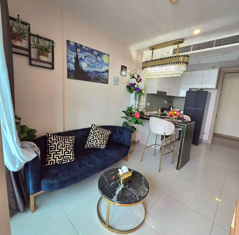 CR0299 – 1Bedroom Condo for Rent in Riviera Ocean Drive in Jomtien