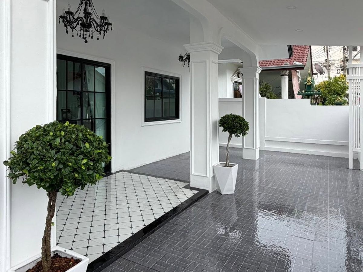 HS1459 – 3Bedrooms Single House for Sale in Ek Mongkon 2/1 Village in Khao Talo