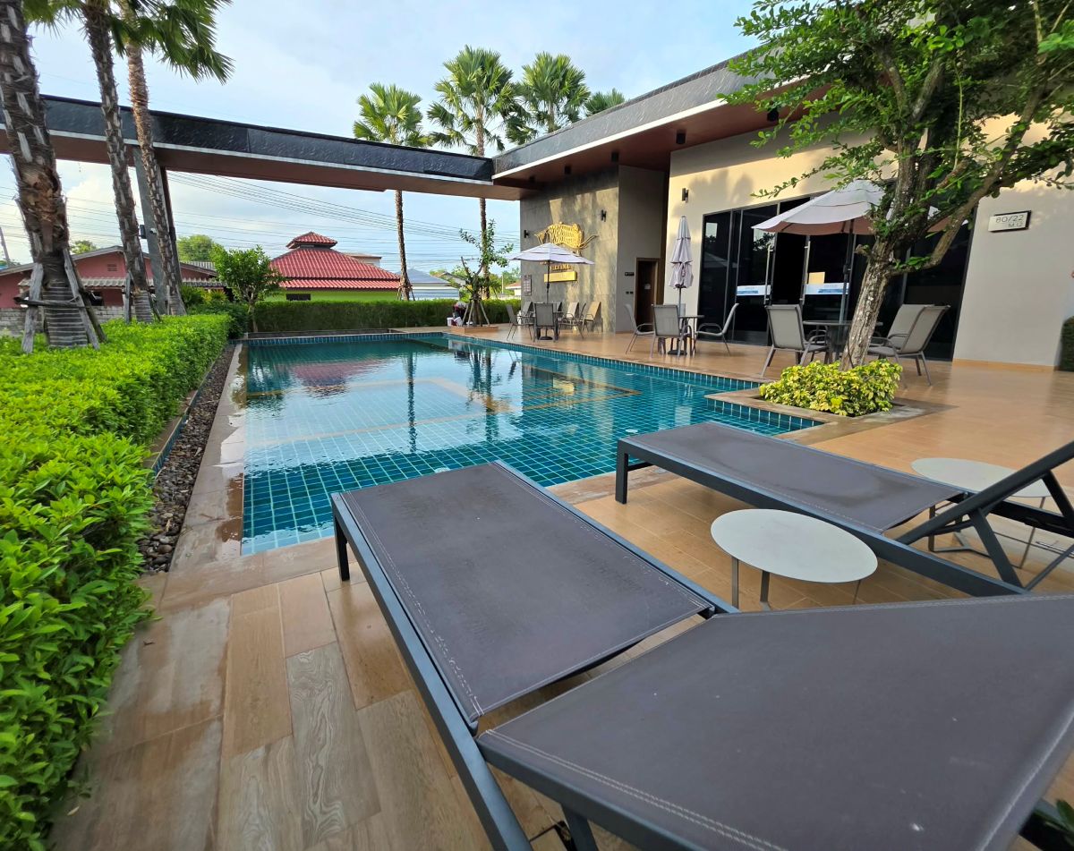 45.1 HS1451 – 3Bedrooms 2-Storey Pool Villa House for Sale in Madcha Nirvana Pattaya in Huay Yai