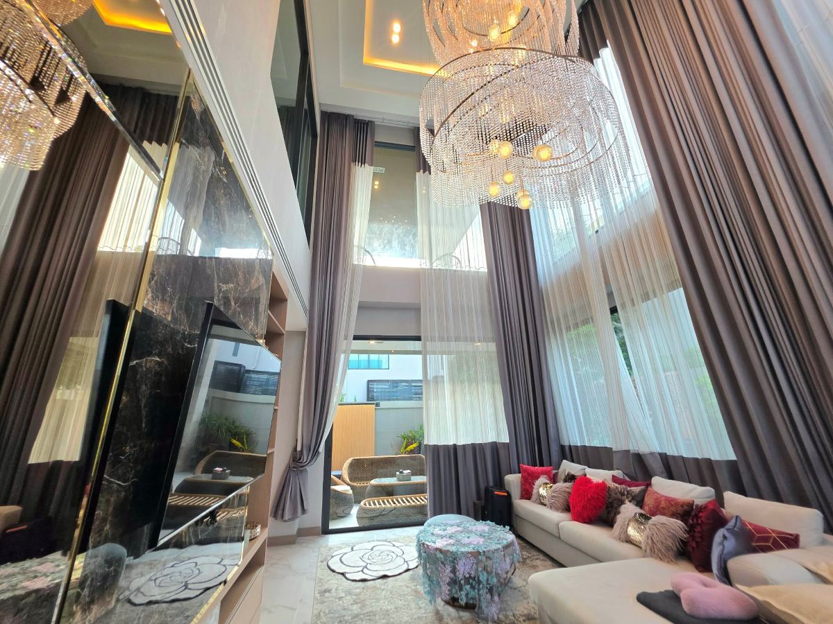 5 HS1451 – 3Bedrooms 2-Storey Pool Villa House for Sale in Madcha Nirvana Pattaya in Huay Yai
