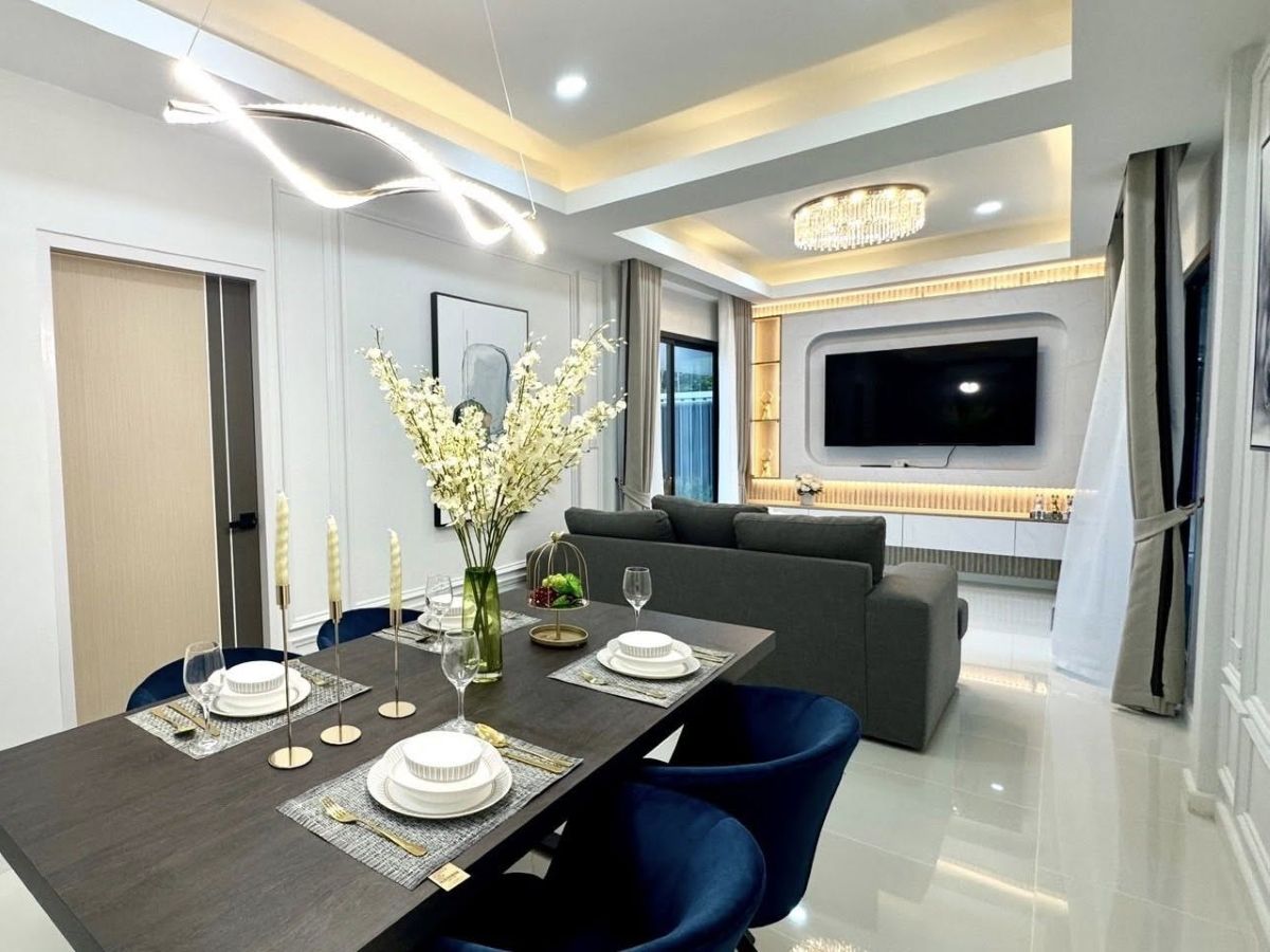 HS1456 – 3Bedroom Pool Villa for Sale in Pattaya Rungruang Village in Soi Khoa Noi