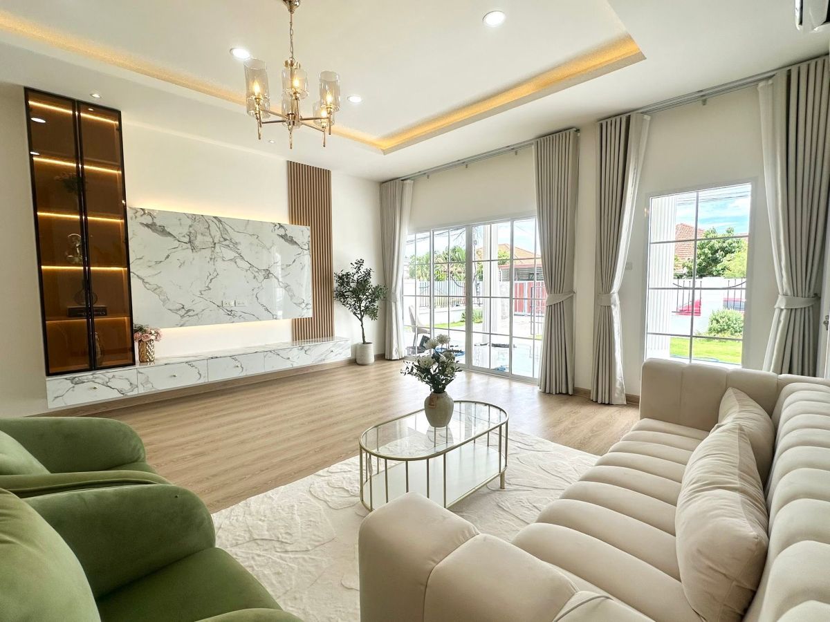7 HS1460- 3Bedrooms Single House for Sale in Ek Mongkon 4/1 in Khao Talo