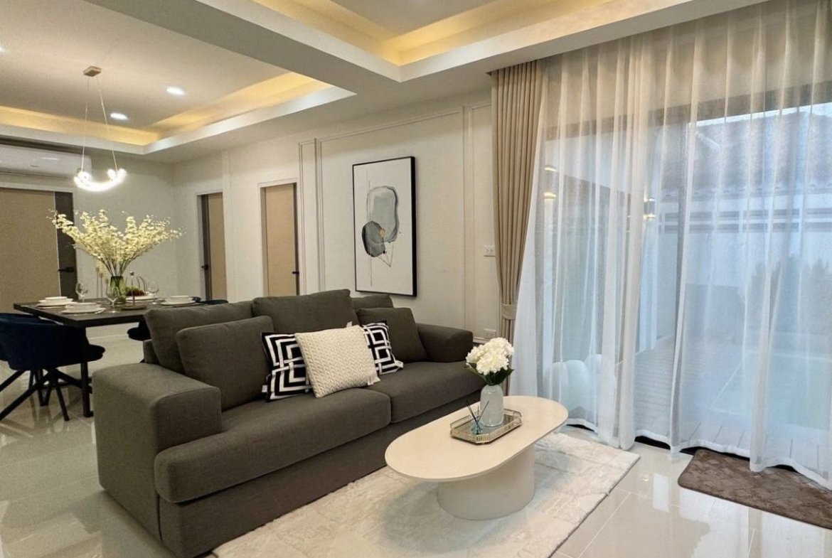 HS1456 – 3Bedroom Pool Villa for Sale in Pattaya Rungruang Village in Soi Khoa Noi