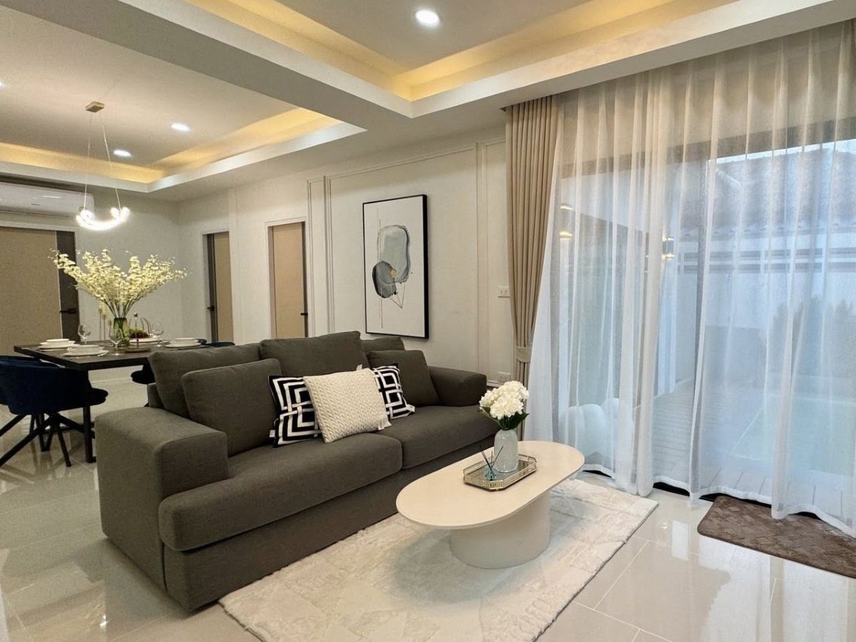 HS1456 – 3Bedroom Pool Villa for Sale in Pattaya Rungruang Village in Soi Khoa Noi