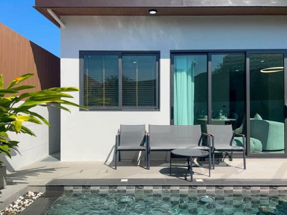 HS1472 – 3Bedrooms Modern Pool Villa House for Sale in Central Pattaya