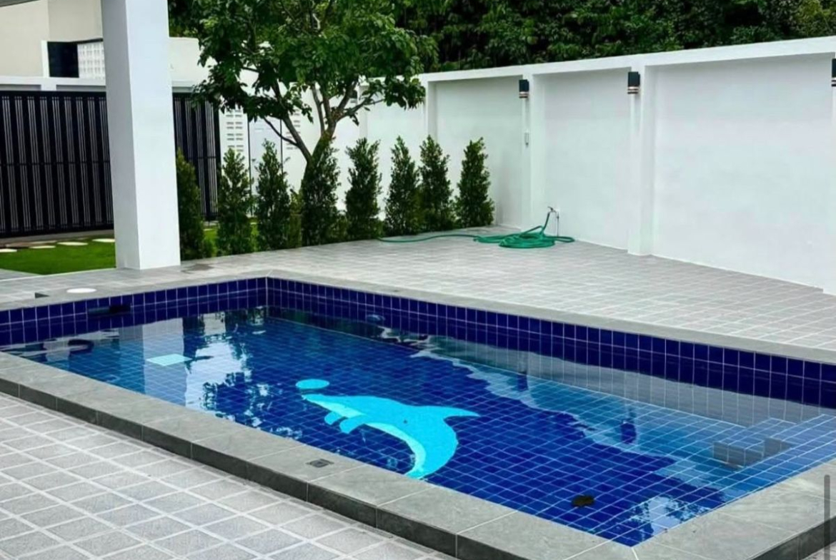 HS1485 -3Bedroom Pool Villa House for Sale in Thung Klom-Tal Man