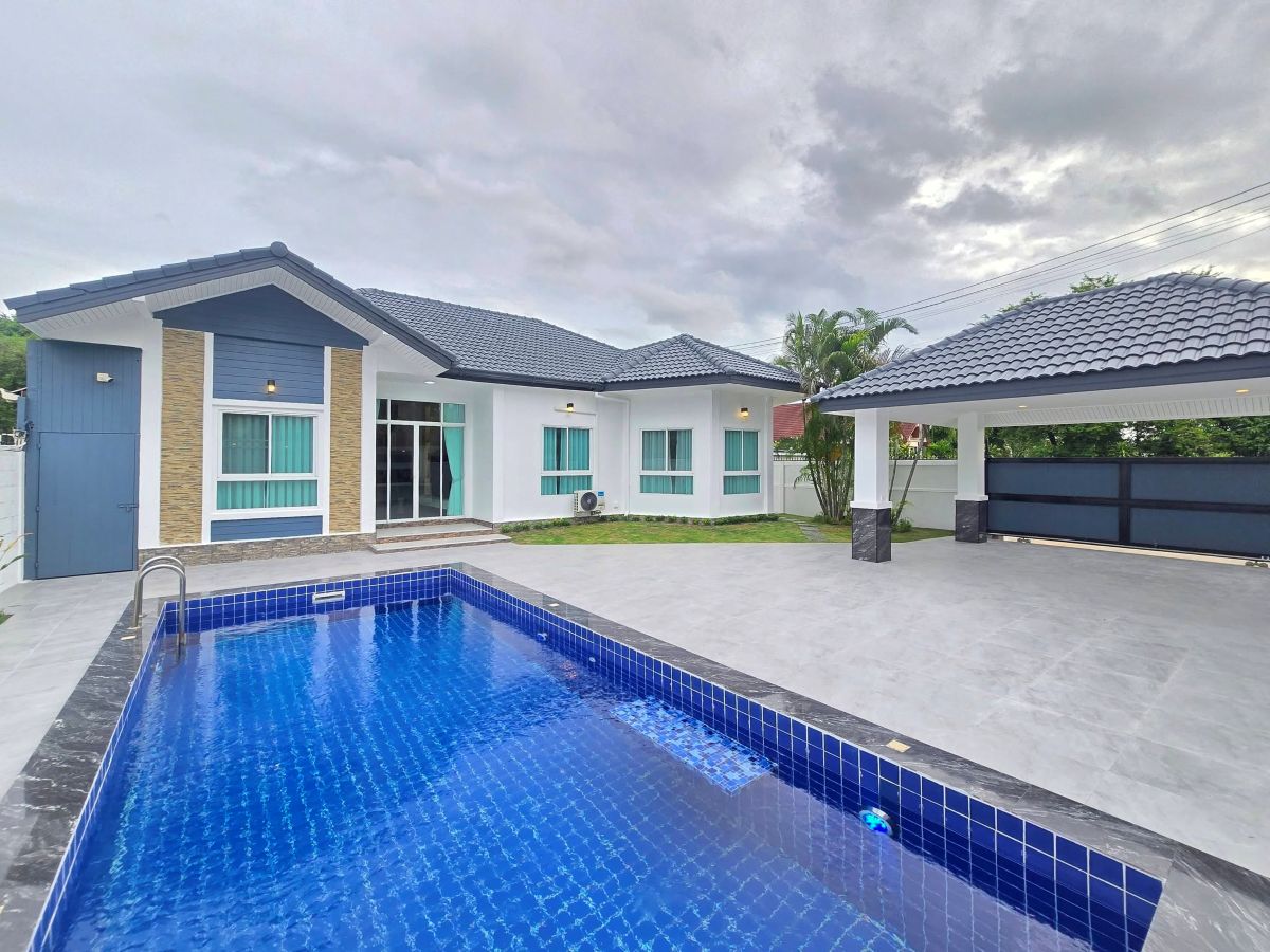 HS1463 – 3Bedrooms Pool Villa House for Sale in Mabprachan