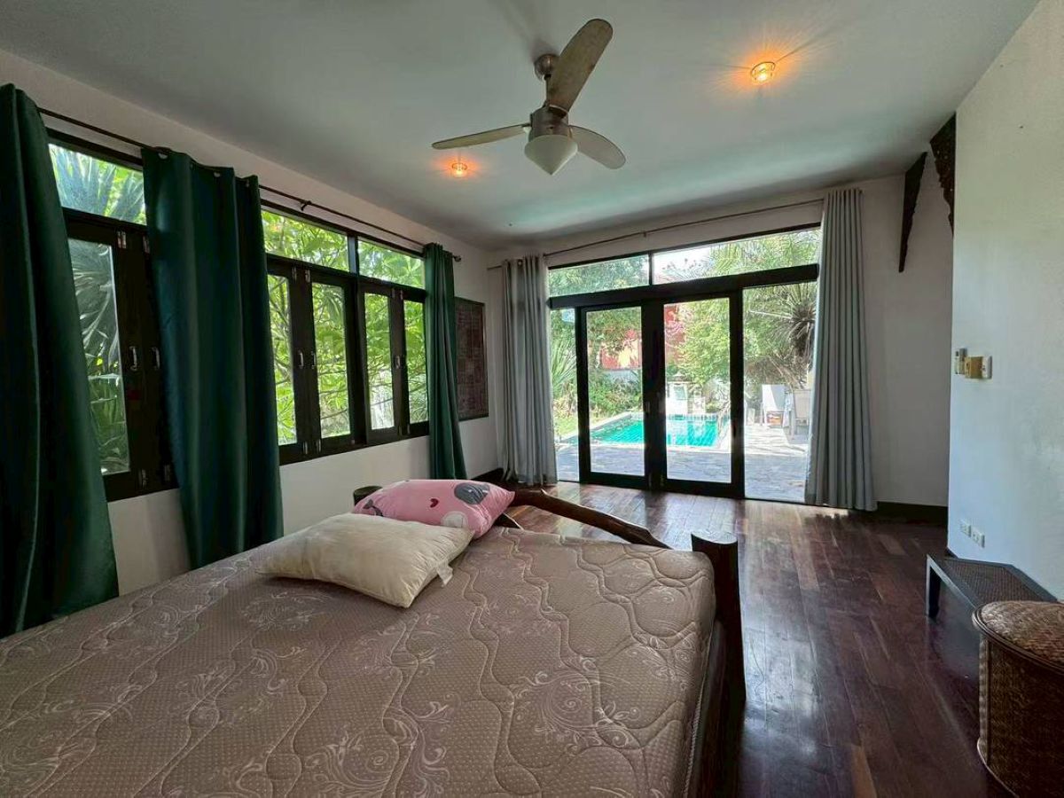 HS1465 – 3Bedrooms Pool Villa House for Sale in Grand Garden Home in Bang Saray