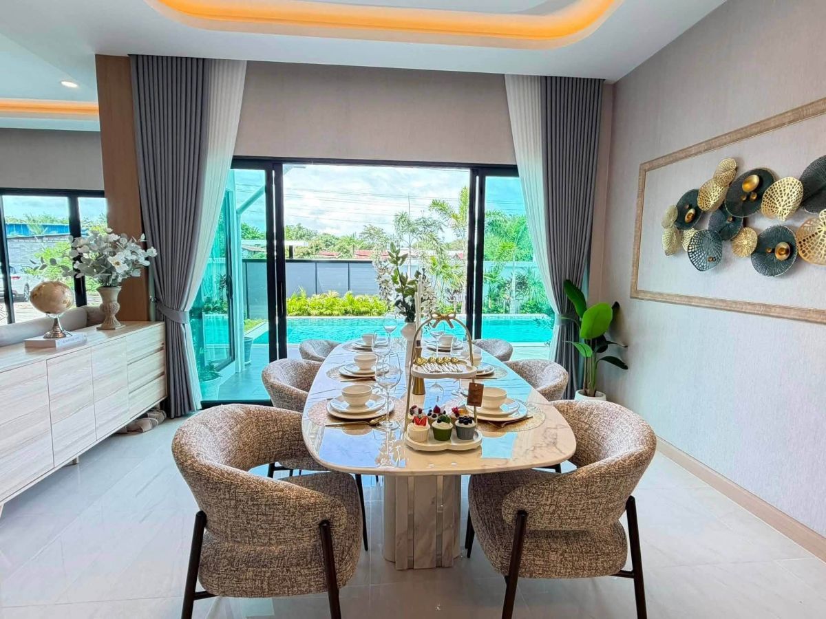HS1487 – 3Bedroom Pool Villa House for Sale in Huay Yai