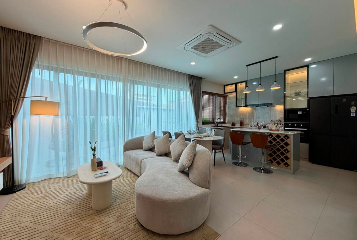 HS1472 – 3Bedrooms Modern Pool Villa House for Sale in Central Pattaya