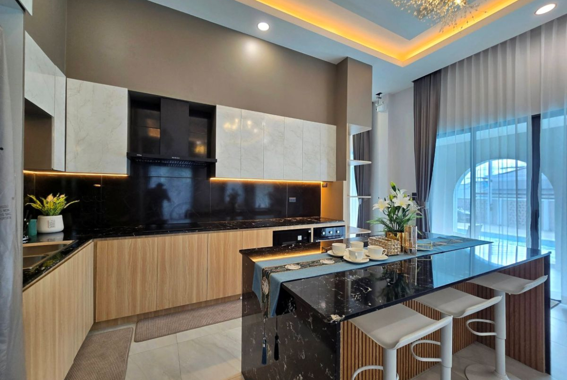 HS1475- 3Bedrooms Pool Villa for Sale in Mab Prachan Lake