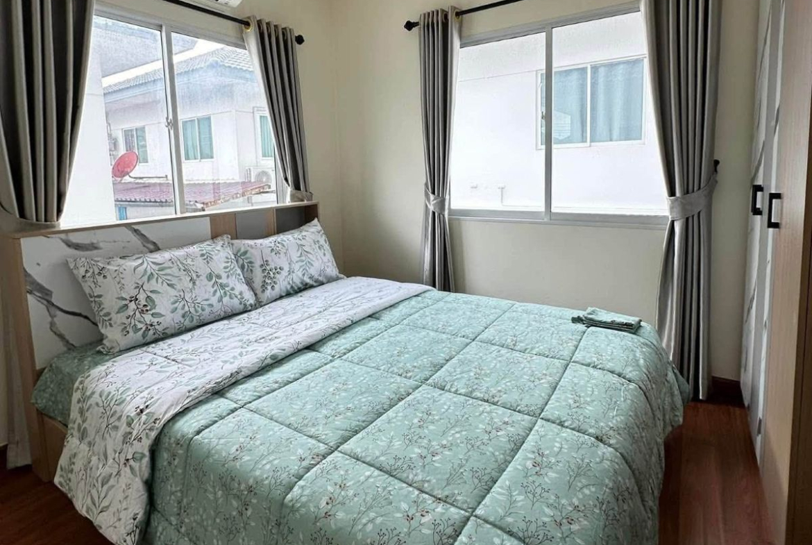 HR0888 – 3 Bedroom 2-Storey Single House for Rent in Baan Pruksa Nara in Chaiyapruk 2 – Jomtien
