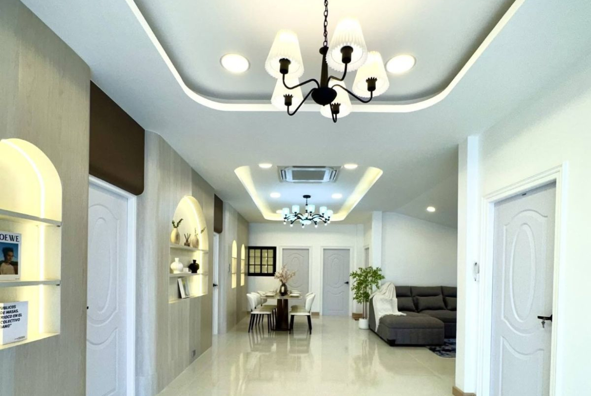 HS1470 – 3Bedroom Single House for Sale in Permsap Village in Soi Saim Country Club