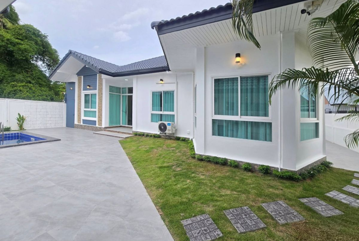 HS1463 – 3Bedrooms Pool Villa House for Sale in Mabprachan