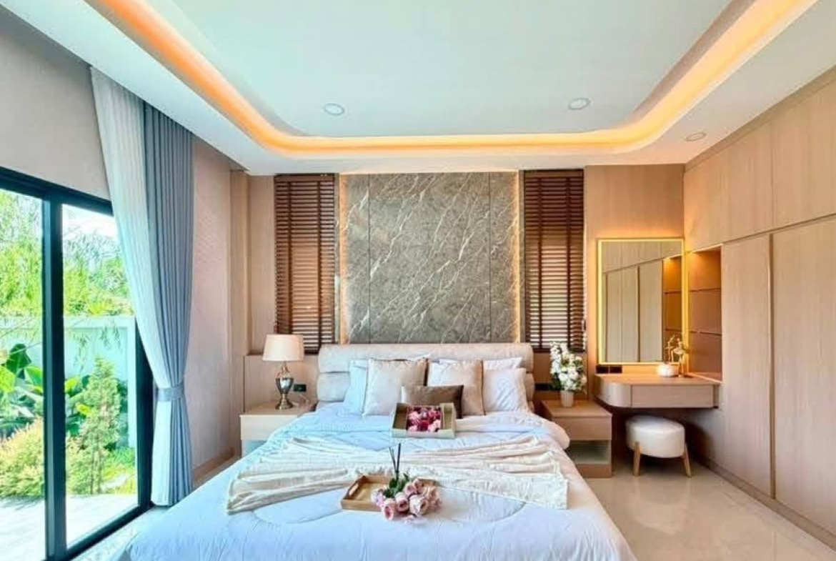 HS1487 – 3Bedroom Pool Villa House for Sale in Huay Yai