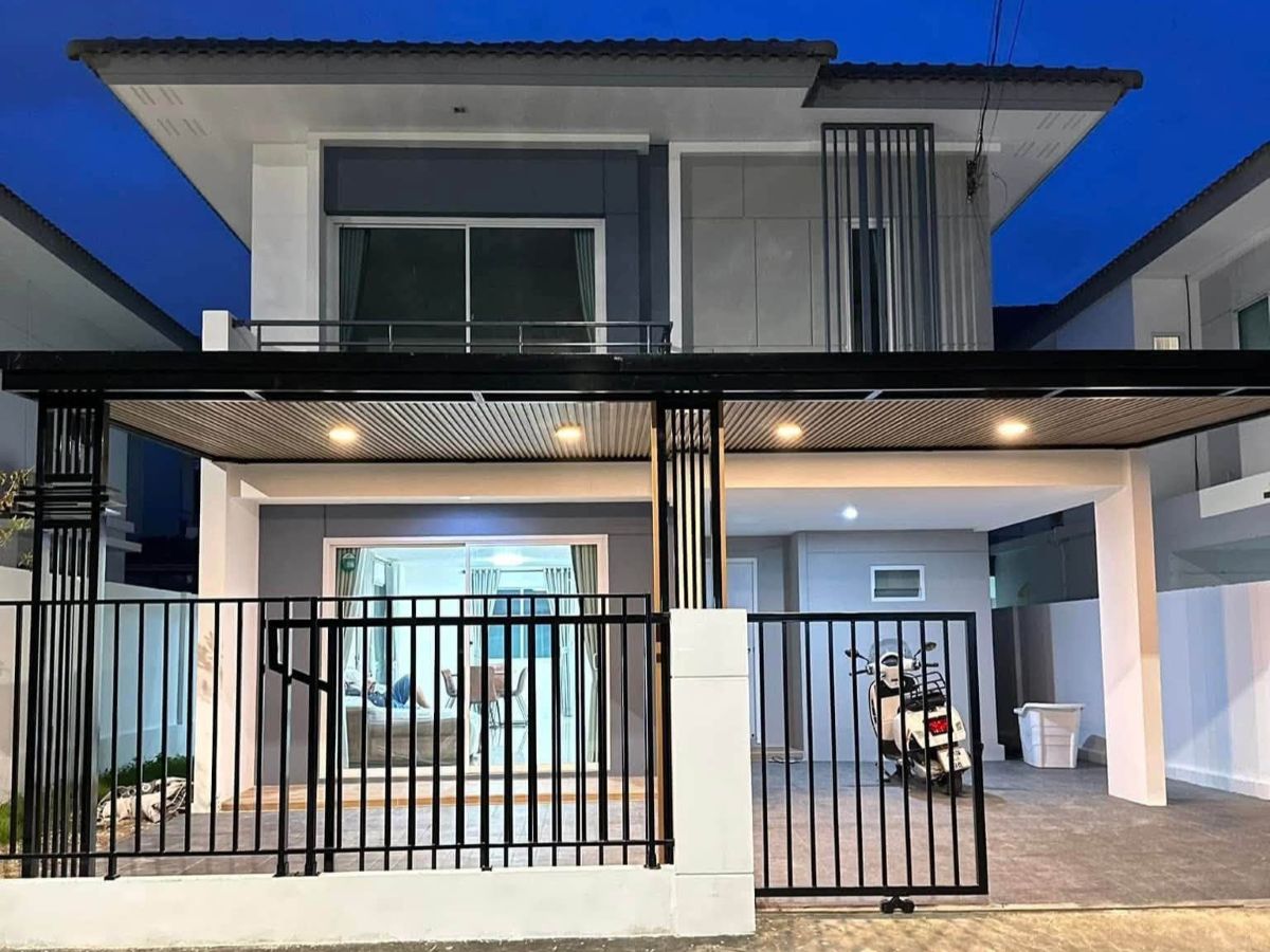 2 HR0888 – 3 Bedroom 2-Storey Single House for Rent in Baan Pruksa Nara in Chaiyapruk 2 – Jomtien