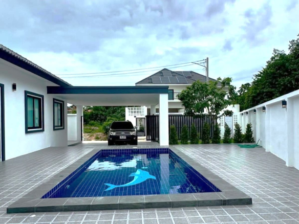 HS1485 -3Bedroom Pool Villa House for Sale in Thung Klom-Tal Man