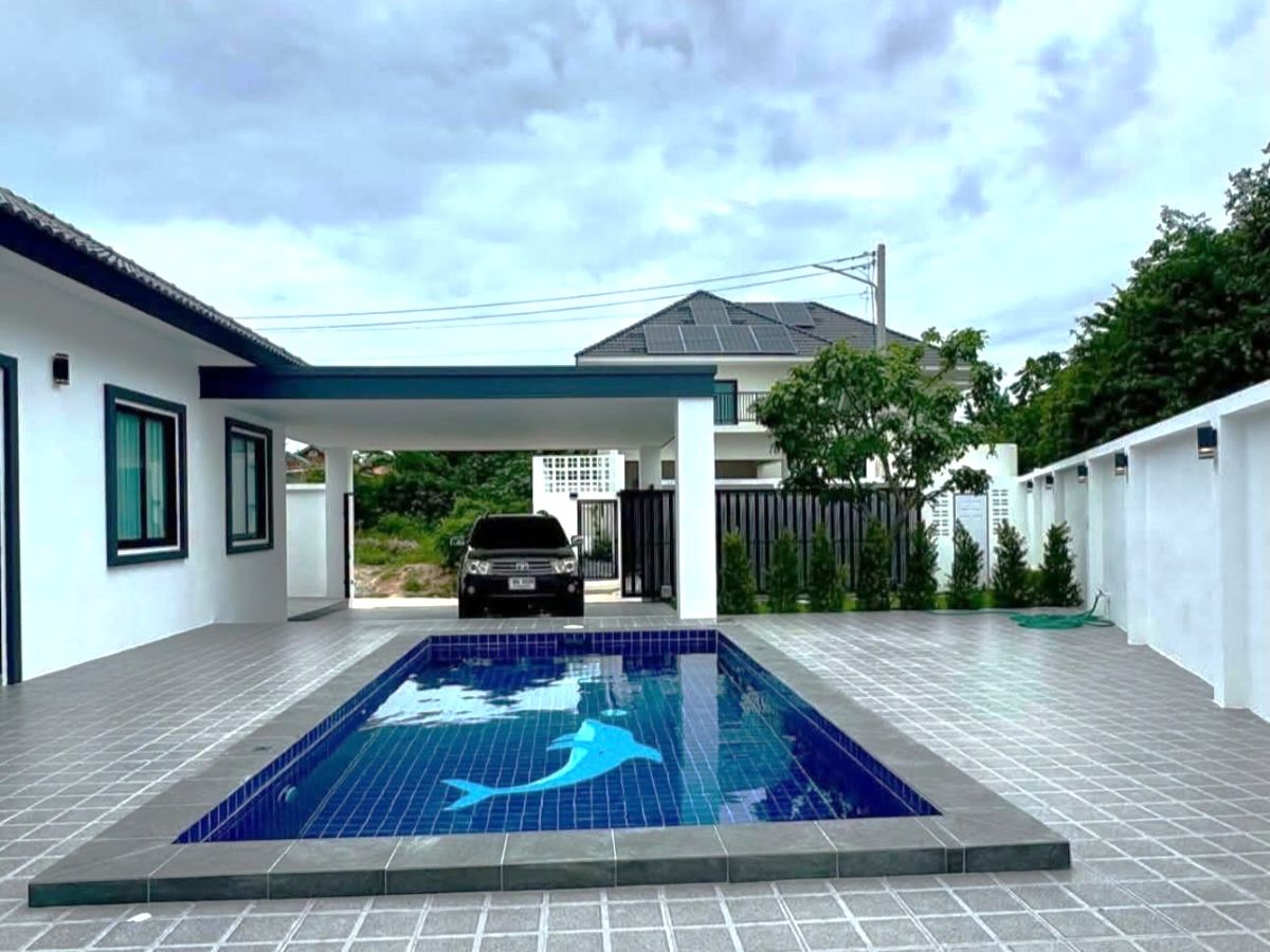 HS1485 -3Bedroom Pool Villa House for Sale in Thung Klom-Tal Man