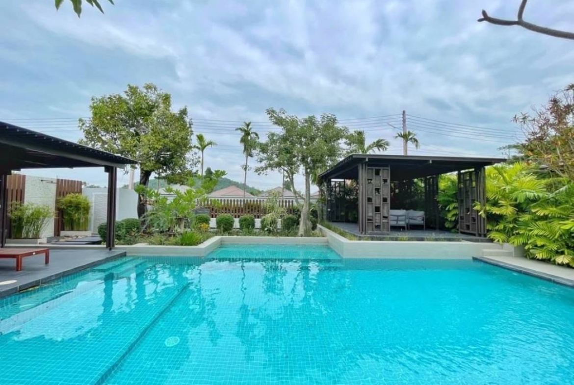 HS1468 – 3Bedrooms Pool Villa for Sale/Rent in Panalee Banna Village in Thung klom – Talman