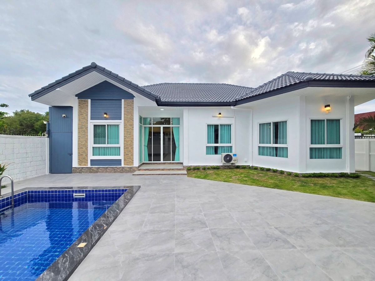 HS1463 – 3Bedrooms Pool Villa House for Sale in Mabprachan