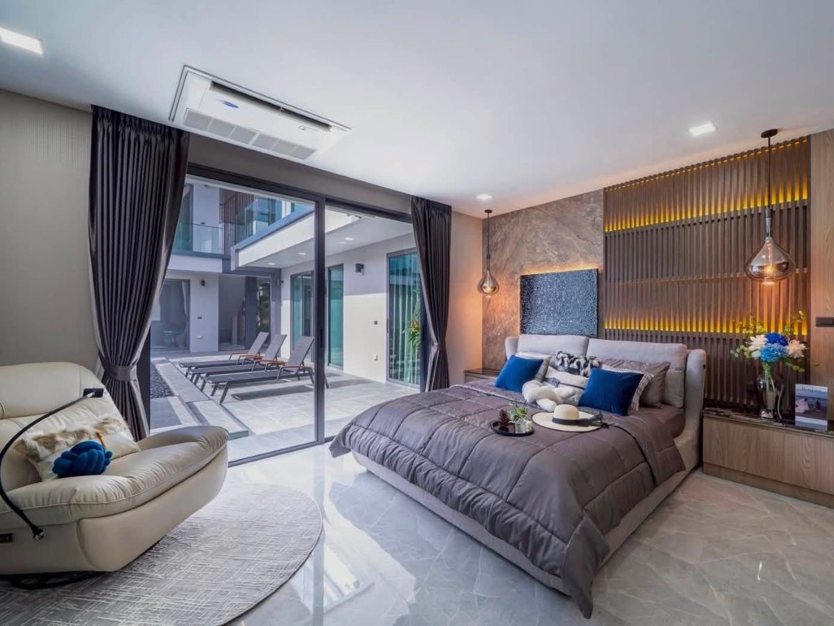HS1471 – 6Bedrooms Pool Villa House for Sale in M Mountain Village in Thung Klom-Talman