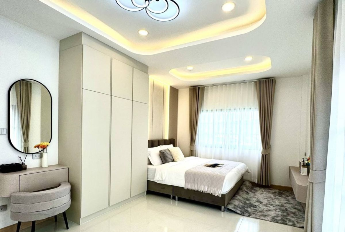 HS1470 – 3Bedroom Single House for Sale in Permsap Village in Soi Saim Country Club