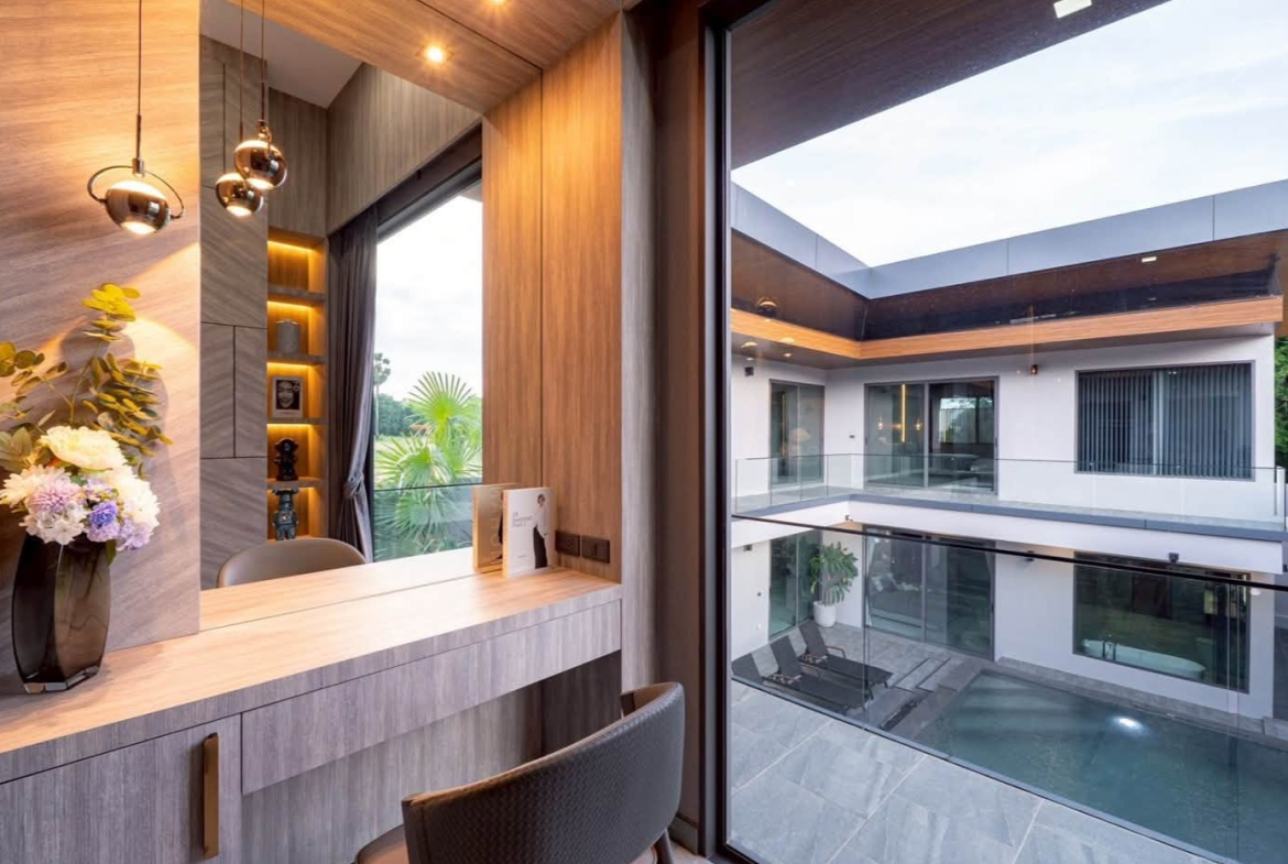 HS1471 – 6Bedrooms Pool Villa House for Sale in M Mountain Village in Thung Klom-Talman