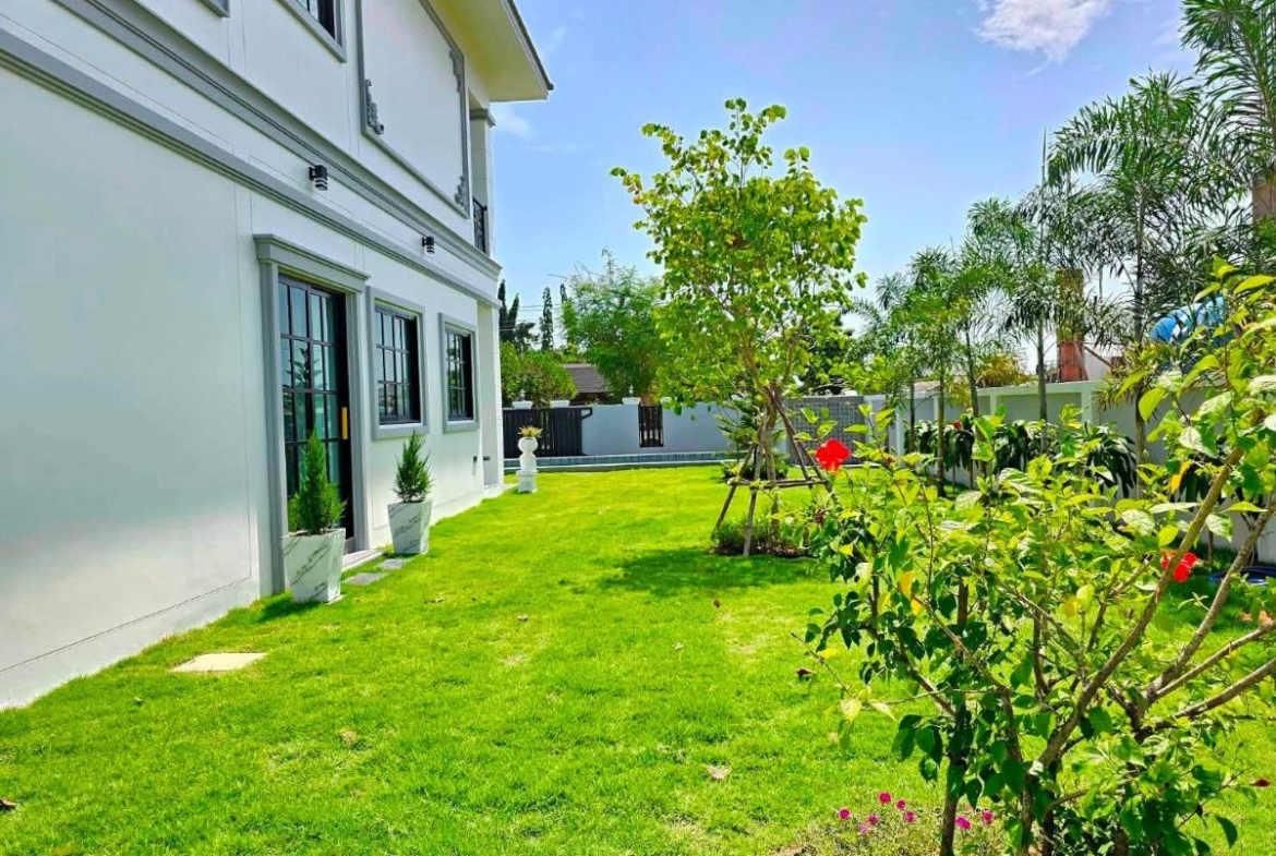 HS1480 – 4Bedroom Pool Villa House for Sale in Sak Nok 19 in Thung Klom – Tal man