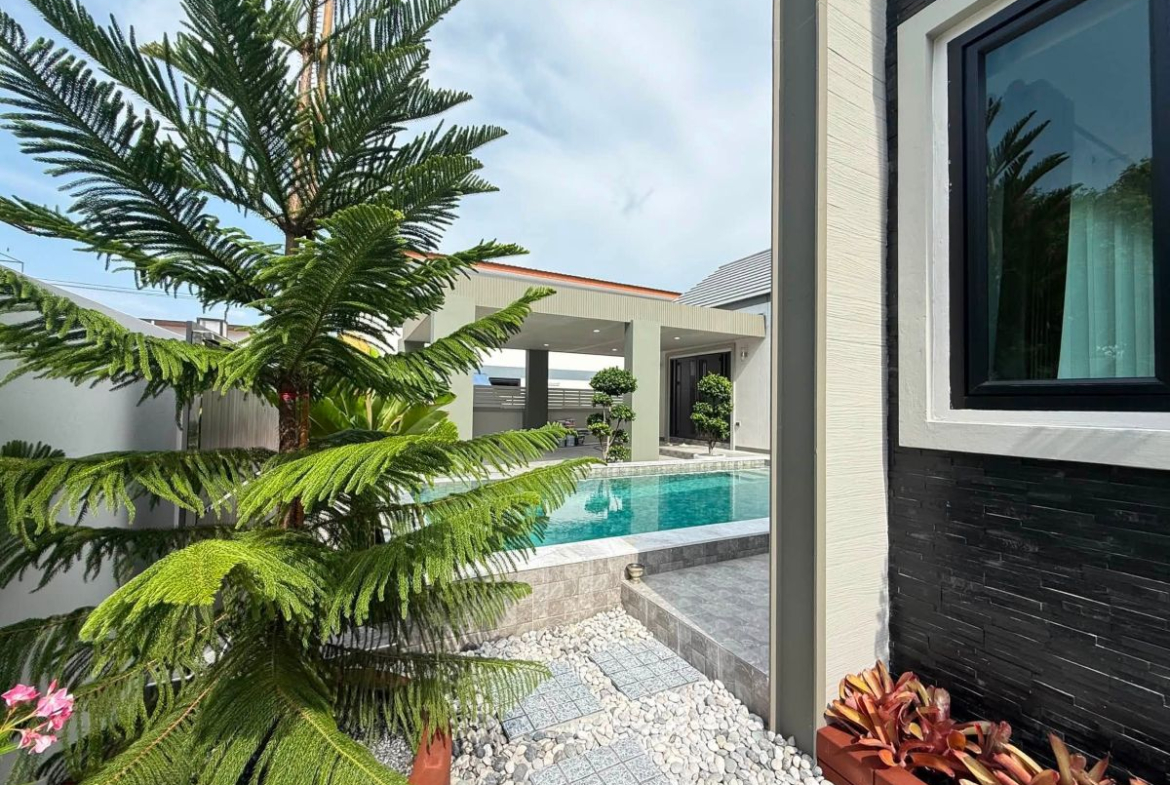 HS1476 – 3Bedrooms Pool Villa for Sale in JJ Pool Villa in Nong Mai Kaen 18