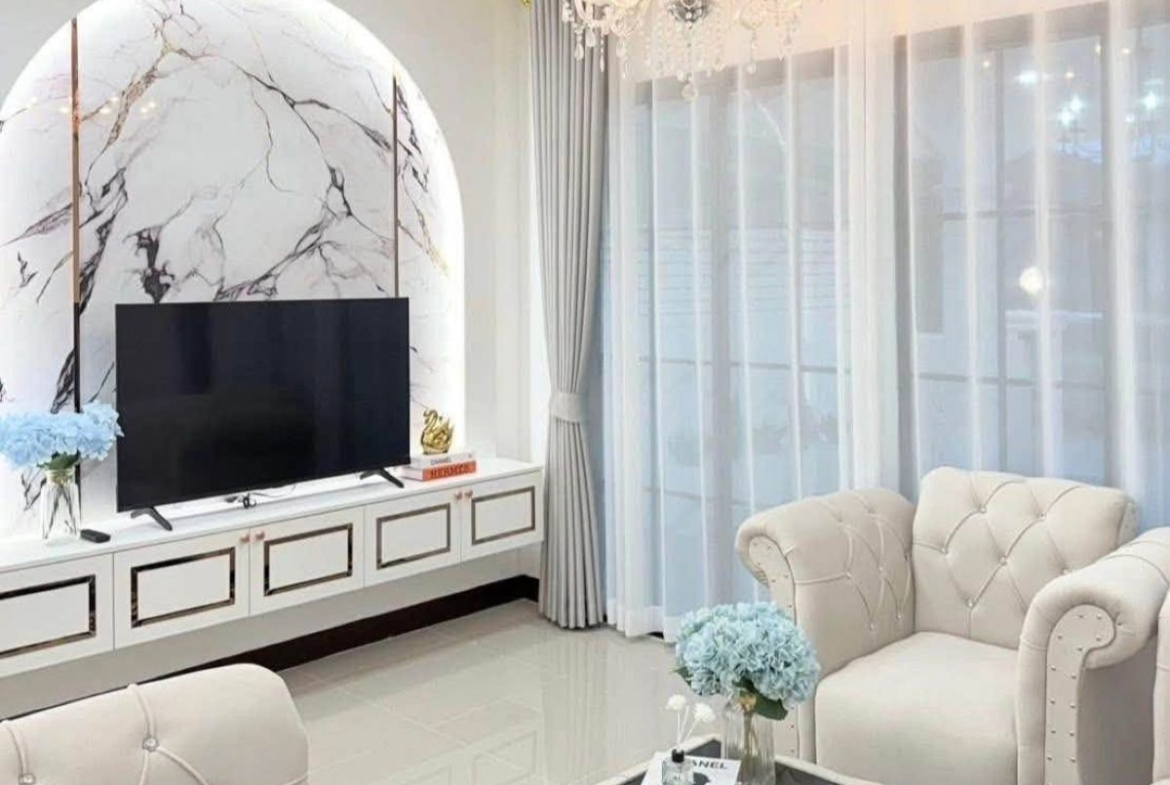 HS1477 – 3Bedrooms Single House for Sale in Rattanakorn Village 7 in Khao Noi