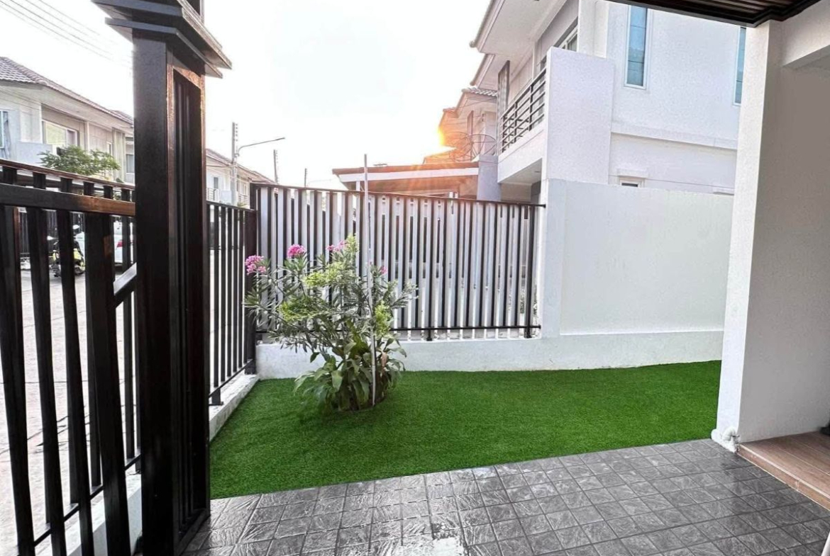 HR0888 – 3 Bedroom 2-Storey Single House for Rent in Baan Pruksa Nara in Chaiyapruk 2 – Jomtien