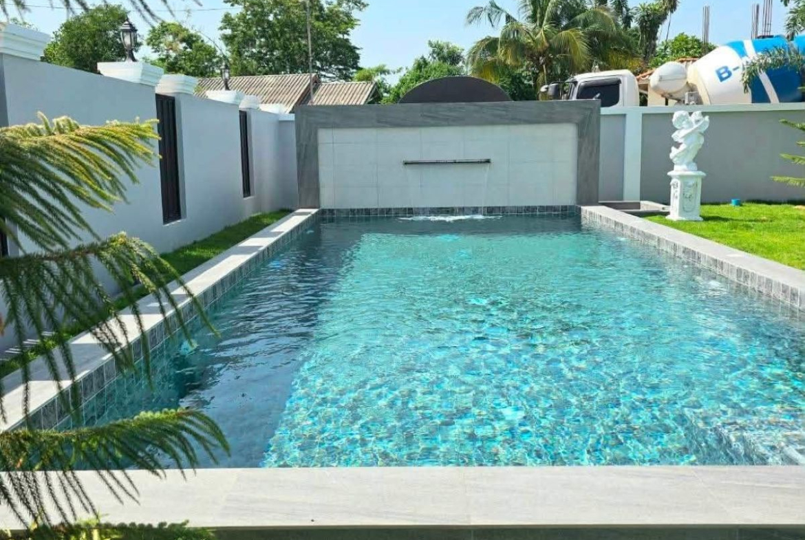 HS1480 – 4Bedroom Pool Villa House for Sale in Sak Nok 19 in Thung Klom – Tal man