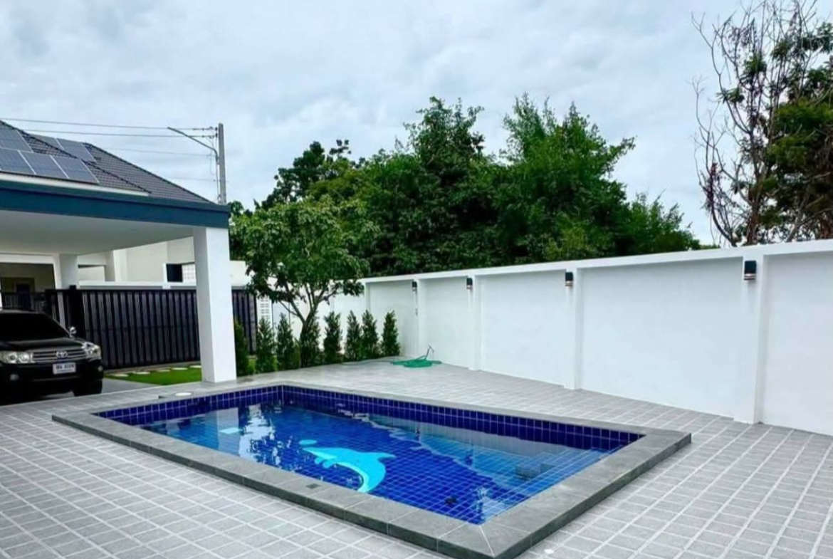 HS1485 -3Bedroom Pool Villa House for Sale in Thung Klom-Tal Man