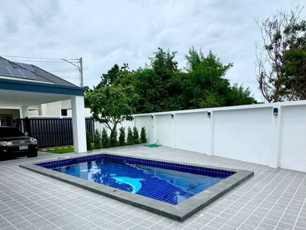HS1485 -3Bedroom Pool Villa House for Sale in Thung Klom-Tal Man