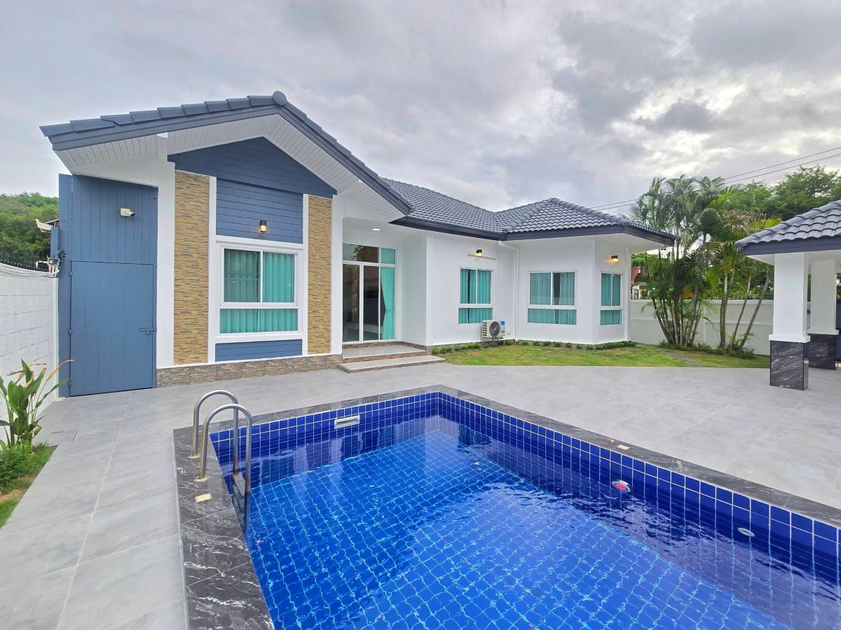 HS1463 – 3Bedrooms Pool Villa House for Sale in Mabprachan