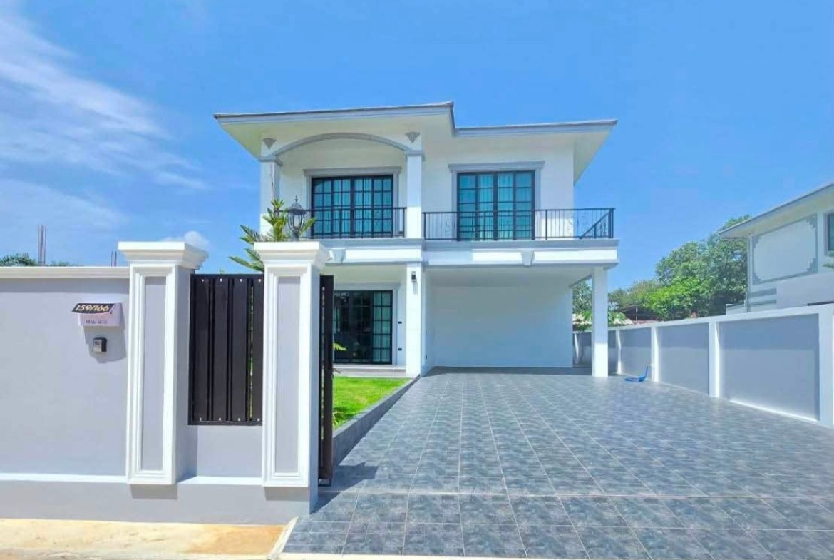 HS1480 – 4Bedroom Pool Villa House for Sale in Sak Nok 19 in Thung Klom – Tal man