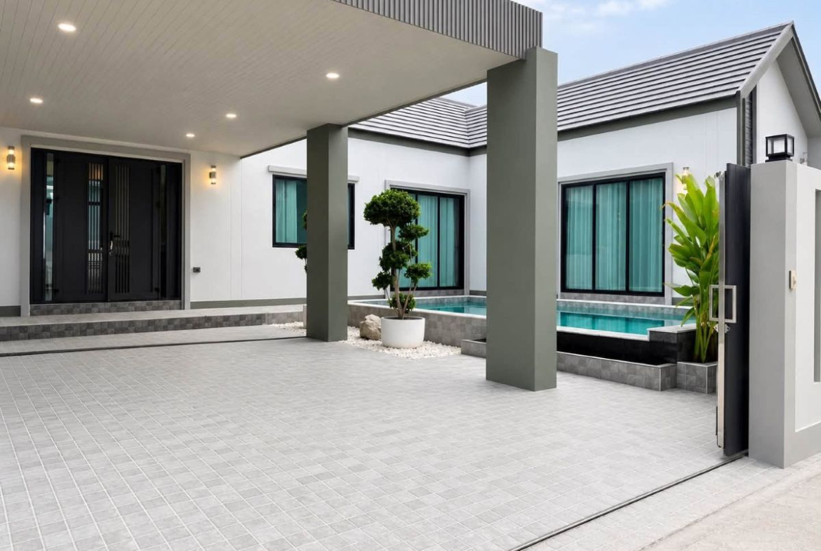 HS1476 – 3Bedrooms Pool Villa for Sale in JJ Pool Villa in Nong Mai Kaen 18