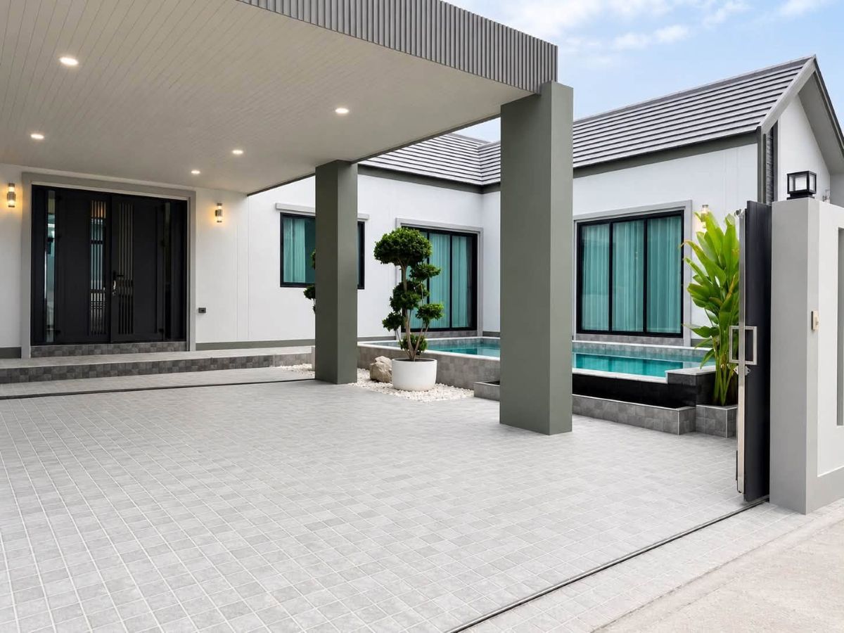31 HS1476 – 3Bedrooms Pool Villa for Sale in JJ Pool Villa in Nong Mai Kaen 18