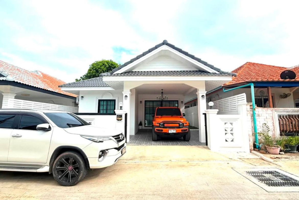 HS1477 – 3Bedrooms Single House for Sale in Rattanakorn Village 7 in Khao Noi