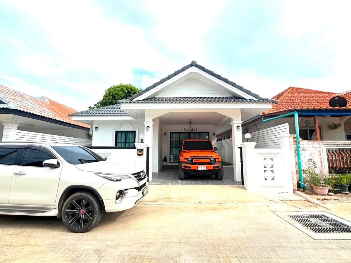 32 HS1477 – 3Bedrooms Single House for Sale in Rattanakorn Village 7 in Khao Noi